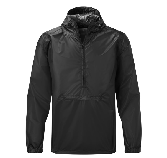 S603 Packable Overhead Jacket - Black
