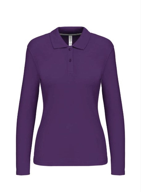 Ladies' Long Sleeve Piqué Polo Shirt