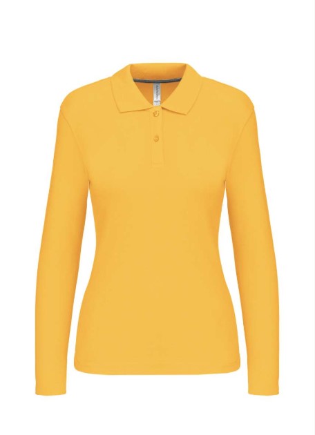 Ladies' Long Sleeve Piqué Polo Shirt