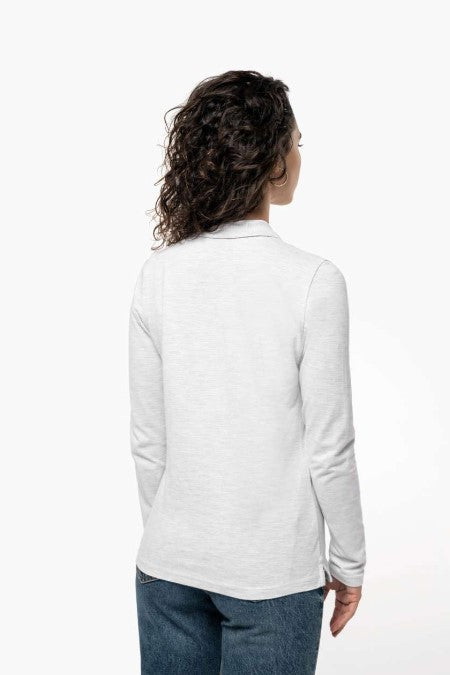 Ladies' Long Sleeve Piqué Polo Shirt