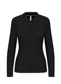 Ladies' Long Sleeve Piqué Polo Shirt