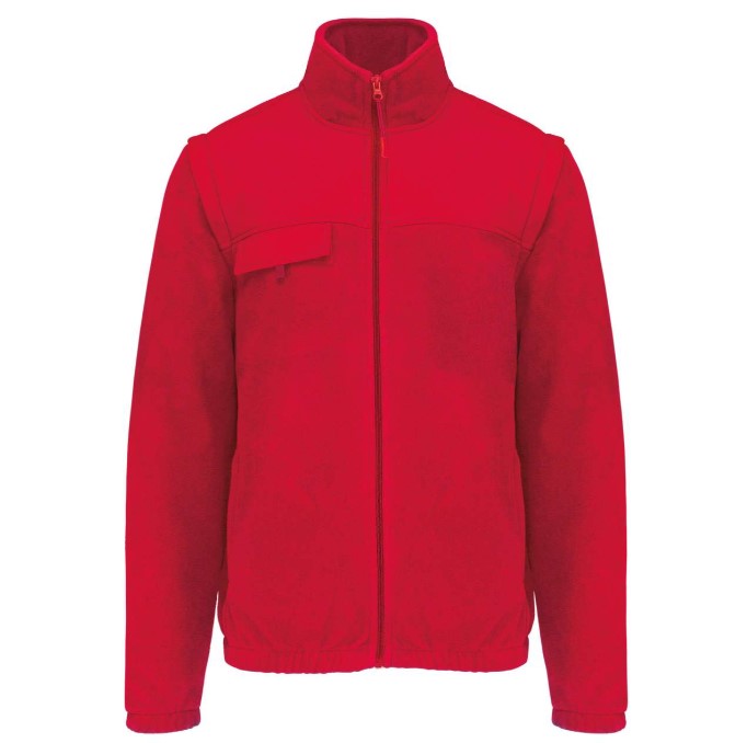 WK9105 2-in-1 Fleece Jacket with Removable Sleeves