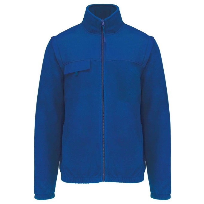 WK9105 2-in-1 Fleece Jacket with Removable Sleeves