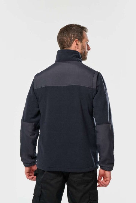 WK9105 2-in-1 Fleece Jacket with Removable Sleeves